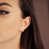 0e19df7eeb19ebb467936f55a80dc5a3-5.jpg Срібні сережки Шанель тонкі з золотом