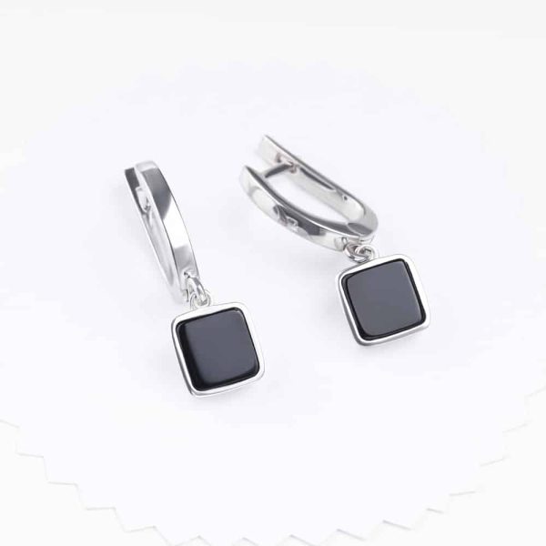 2b3222ef3753c237f8828a781a3c0ca8-5.jpg Срібні сережки Одіс з оніксом
