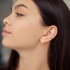 62c97b2334df8a11fcd9892d14338ca1-4.jpg Срібні сережки Перо з золотом