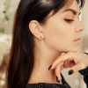 63a3eb2d9dd2b01f743013ee8bccbeb8-9.jpg Срібні сережки-протяжки Класика чорні 5мм