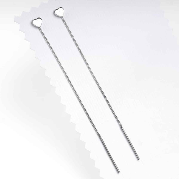 74a8a007658ce50c33253bc9661513be-10.jpg Срібні сережки Серце без каменя