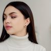 7b51f06e6b41e989fec4f8753f3ff9d9-4.jpg Срібні сережки Дуо з емаллю