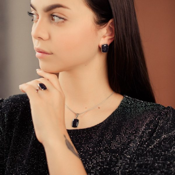 82dcb89e111855588b397b0d9c26c6f1-9.jpg Срібні сережки Софі з авантюрином