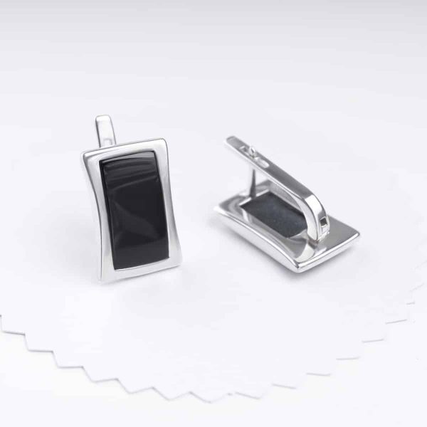 a48ddebd6684983114c68004f669ee6e-7.jpg Срібні сережки Емма з оніксом