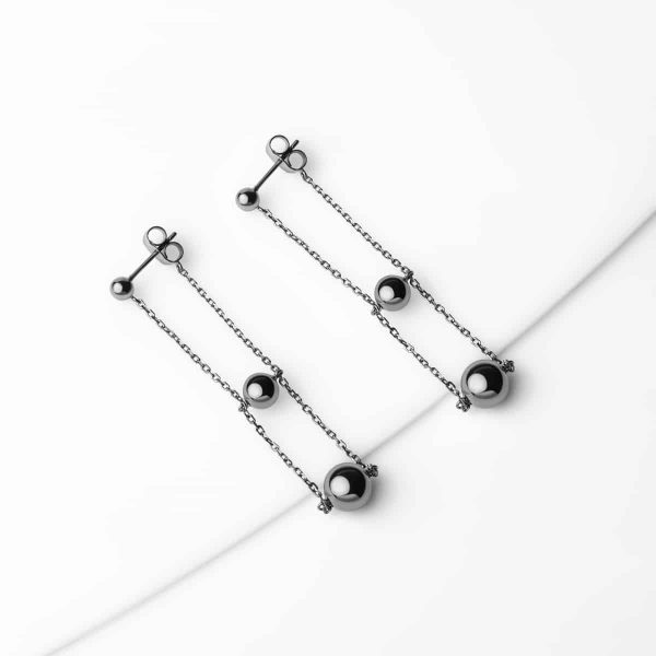 aed1a6a71da8ef8b45ae53baeac71643-7.jpg Срібні сережки Кульки чорні