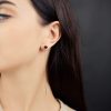 cc5696c4f312bb1bce82c4a11b90e84f-3.jpg Срібні сережки-протяжки Класика 6мм чорні