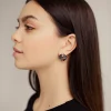 cosmos4.webp Срібні сережки Космос