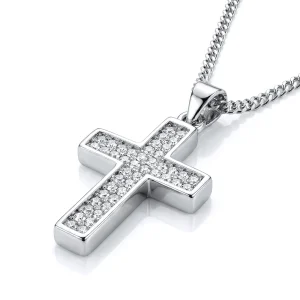 sribna_prykrasa_silva_jewelry_204.webp Срібний хрестик з камінням