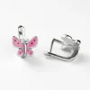sribna_prykrasa_silva_jewelry_364.webp Срібні сережки Метелики рожеві емаль