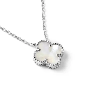 sribna_prykrasa_silva_jewelry_8.webp Срібне кольє Конюшина 15мм з перламутром