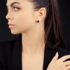 topcliff1.webp Срібні сережки Кліф 13мм онікс
